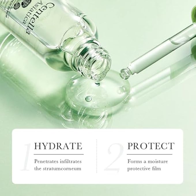 STRBOXONG CALMING SERUM & MOISTURIZING CREAM WITH CENTELLA ASIATICA EXTRACT, INTENSIVE REPAIRING EFFECT, STRENGTHENS SKIN BARRIER, ANTI-AGING CARE, FOR SENSITIVE AND DRY SKIN - Image 2